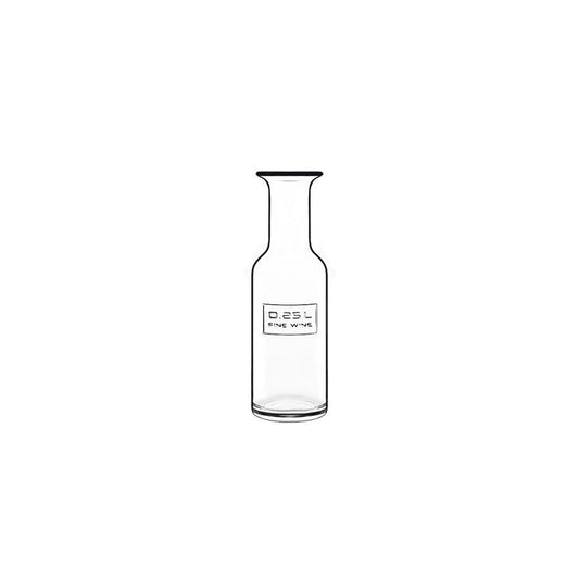 Italian Premium Glass Wine Bottle | 8.5oz | Optima | 1 Piece - Luigi Bormioli USA