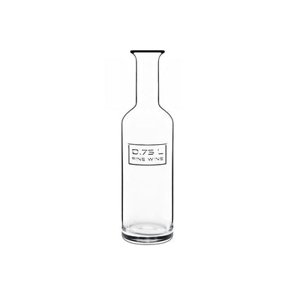 Italian Premium Glass Wine Bottle | 25.25oz | Optima | 1 Piece - Luigi Bormioli USA