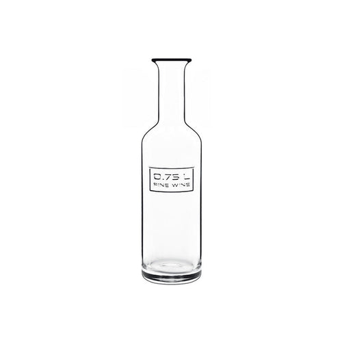 Italian Premium Glass Wine Bottle | 25.25oz | Optima | 1 Piece - Luigi Bormioli USA