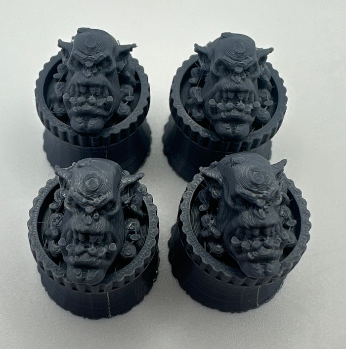 Orc Paint Bottle Cap Swatches | Dropper Bottle Paint Colour Markers