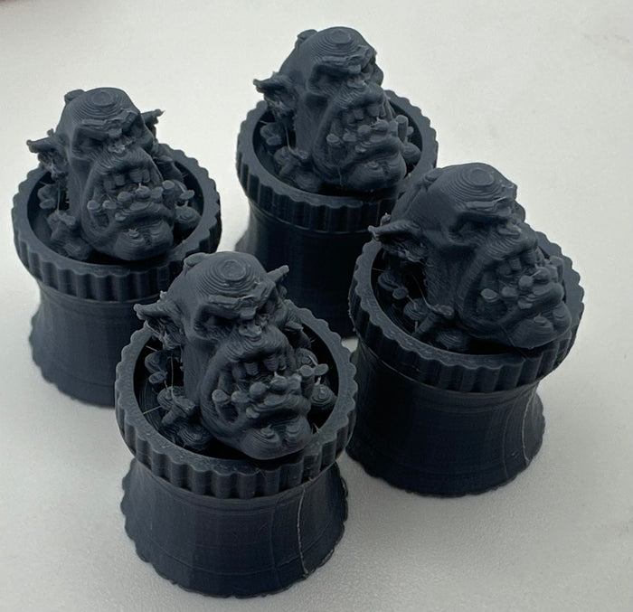 Orc Paint Bottle Cap Swatches | Dropper Bottle Paint Colour Markers