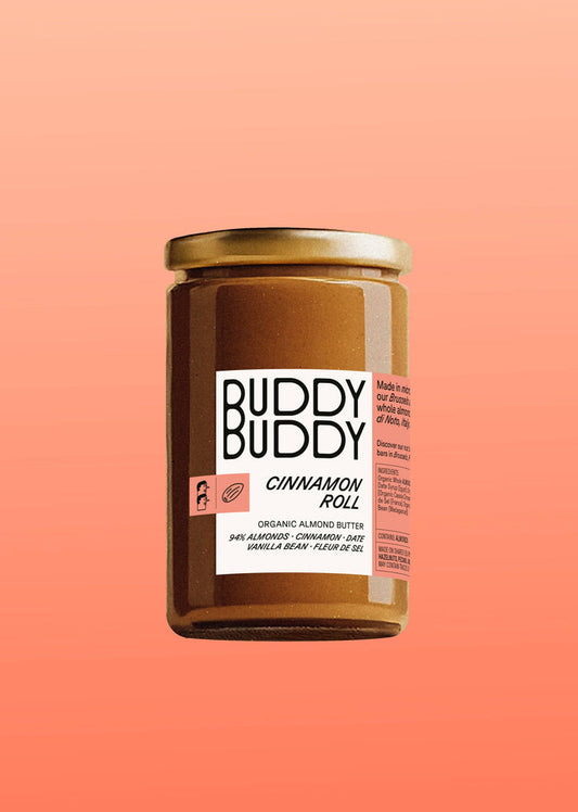 Organic Cinnamon Roll Nut Butter – Almonds, Date & Cinnamon