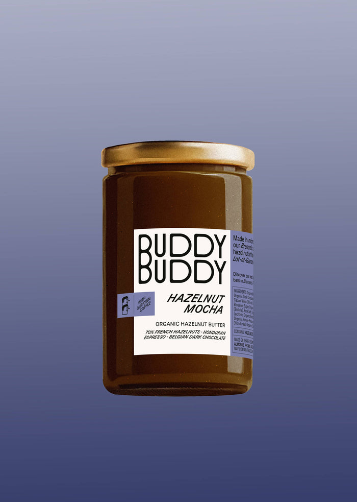 Organic Hazelnut Mocha Nut Butter – Hazelnuts, Choc & Coffee
