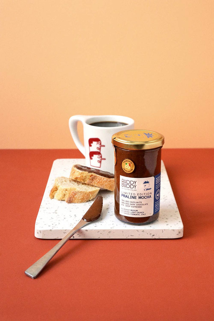 Organic Hazelnut Mocha Nut Butter – Hazelnuts, Choc & Coffee