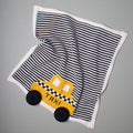 Organic Taxi Lovey / Baby Security Blanket (Handmade)