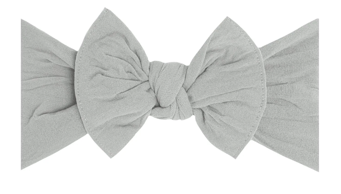 Original Knot Soft Nylon Headband Grey