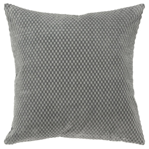 OTTO GREY SOLID MODERN INDUSTRIAL  THROW PILLOW