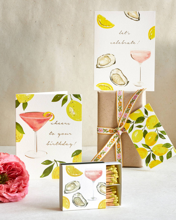 Oysters and Rose Matches | Celebration Candle Matches