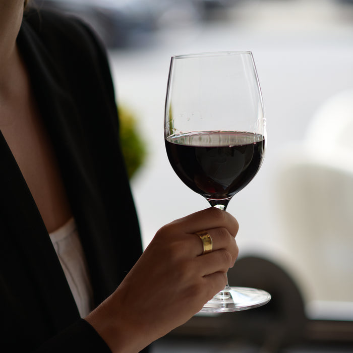 Italian Premium Big Red Wine Glasses | 20oz | Palace | Set of 6 - Luigi Bormioli USA