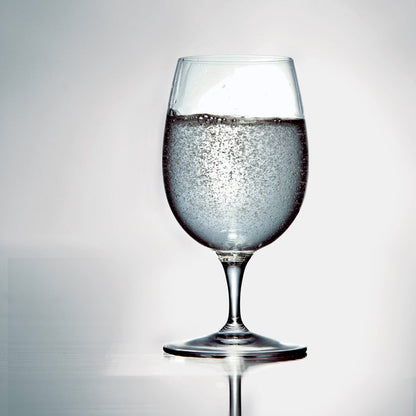 Italian Premium Water Goblet | 14.25oz | Palace | Set of 6 - Luigi Bormioli USA