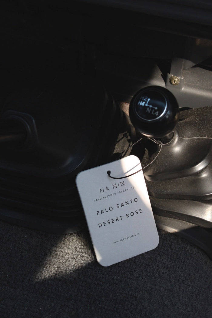 Palo Santo & Desert Rose Fragrance Card