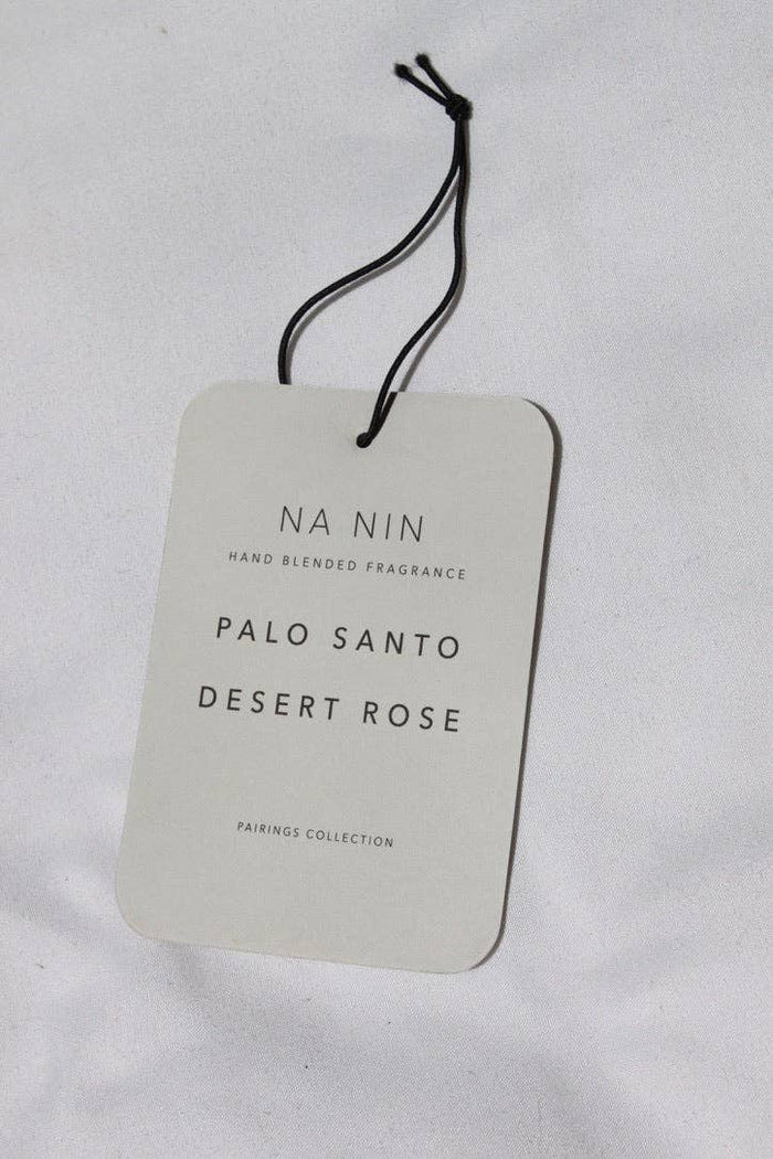 Palo Santo & Desert Rose Fragrance Card