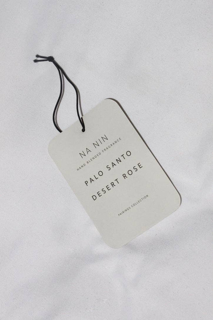Palo Santo & Desert Rose Fragrance Card