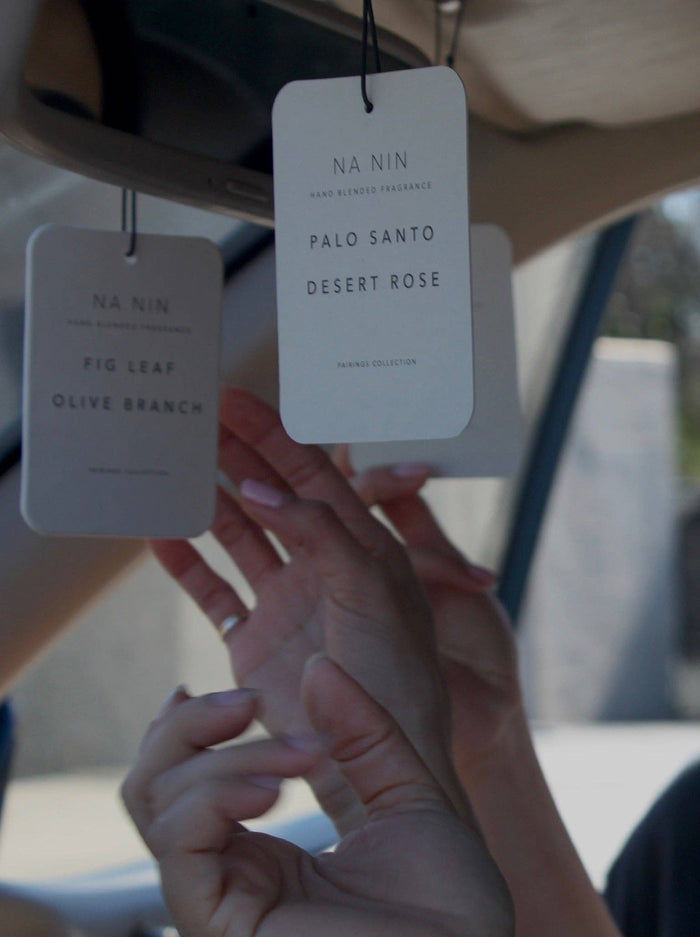Palo Santo & Desert Rose Fragrance Card