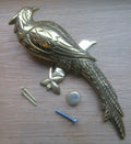 Parrot Birds Of Paradise Door Knocker Polished Brass