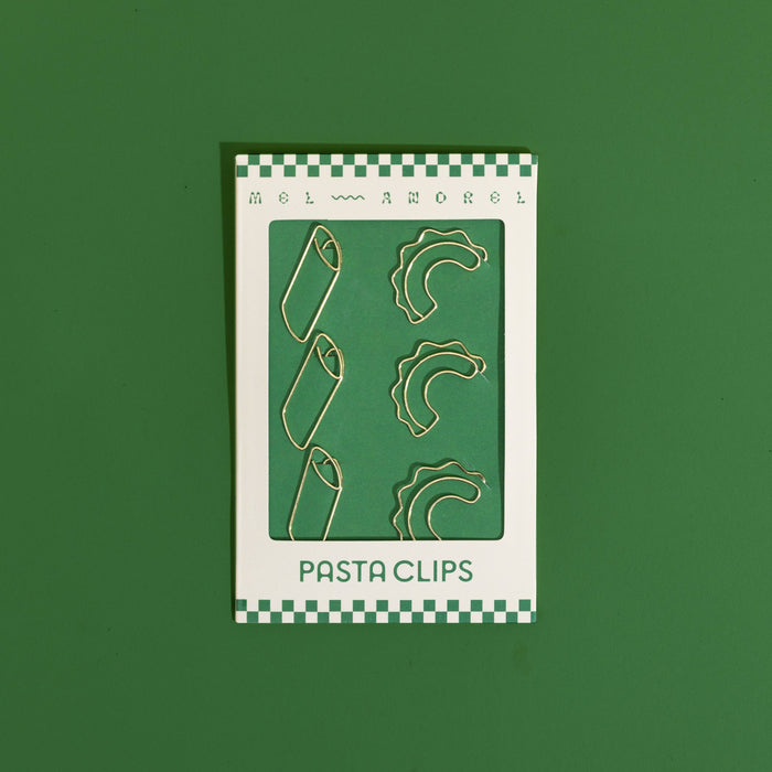 Pasta Paper Clips - Creste di Gallo + Penne