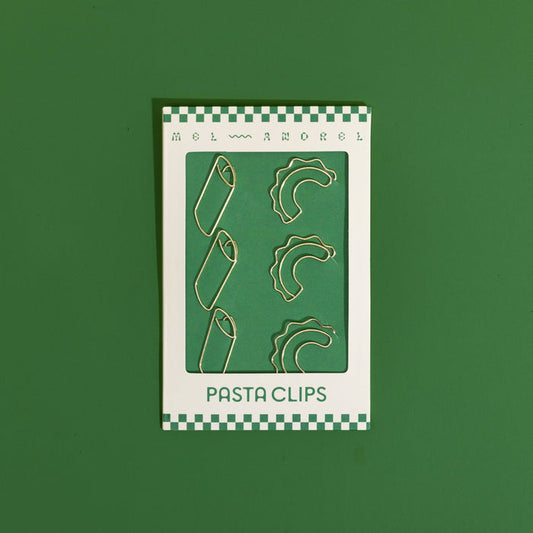 Pasta Paper Clips - Creste di Gallo + Penne