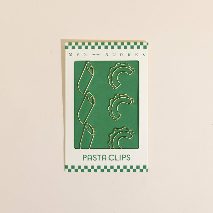 Pasta Paper Clips - Creste di Gallo + Penne