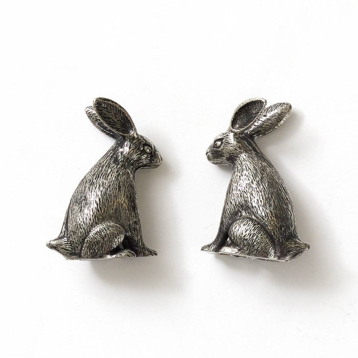 Pewter Rabbit Salt & Pepper Shakers | Decorative Tableware
