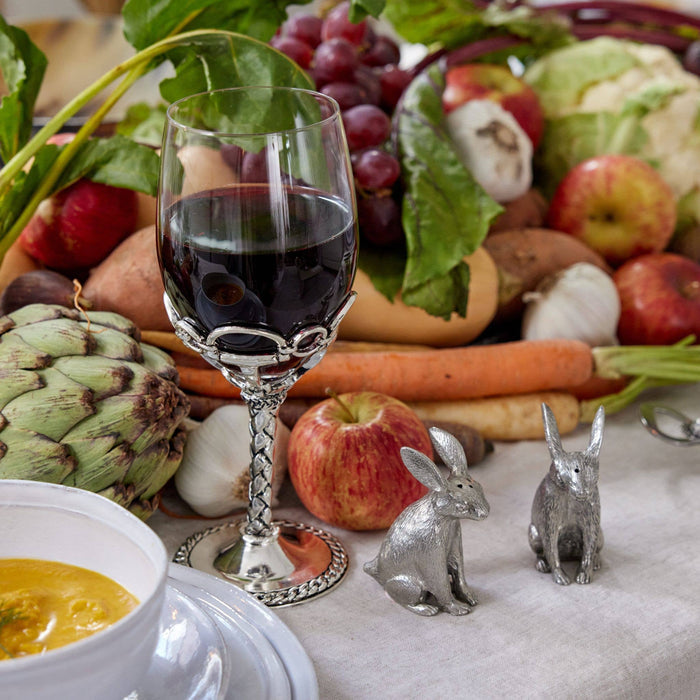 Pewter Rabbit Salt & Pepper Shakers | Decorative Tableware