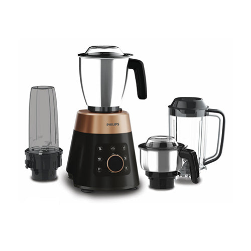 Philips Domestic 1000 Watt 4 Jars Black Mixer Grinder With 5 Preset Modes Hl7778 00