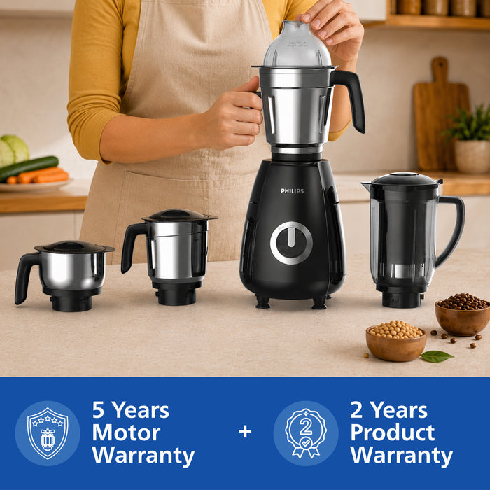 Philips 1000W 4-Jar Mixer Grinder - HR7732/00