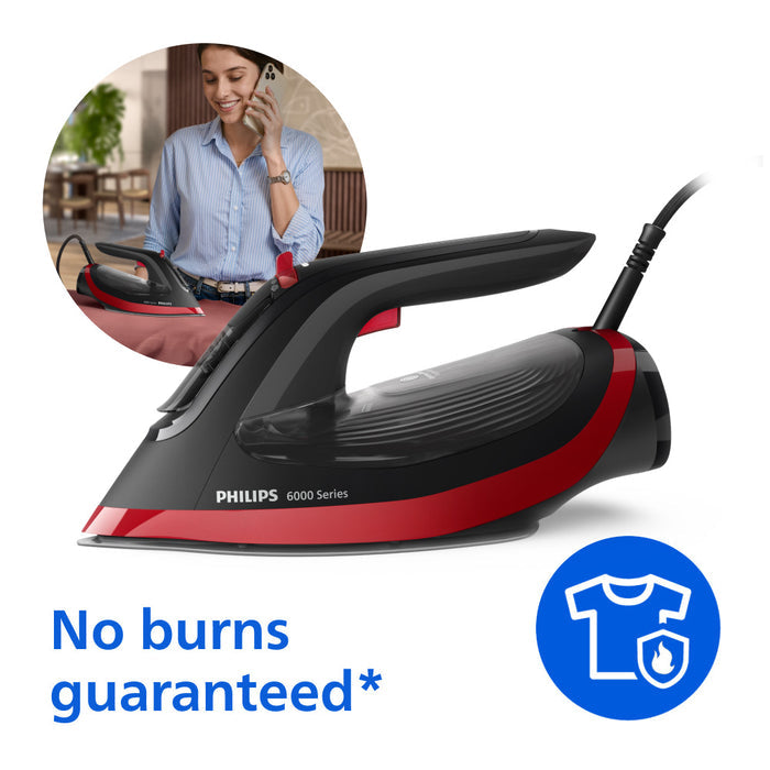 Philips 2800W No Burns Steam Iron - DST6130/40