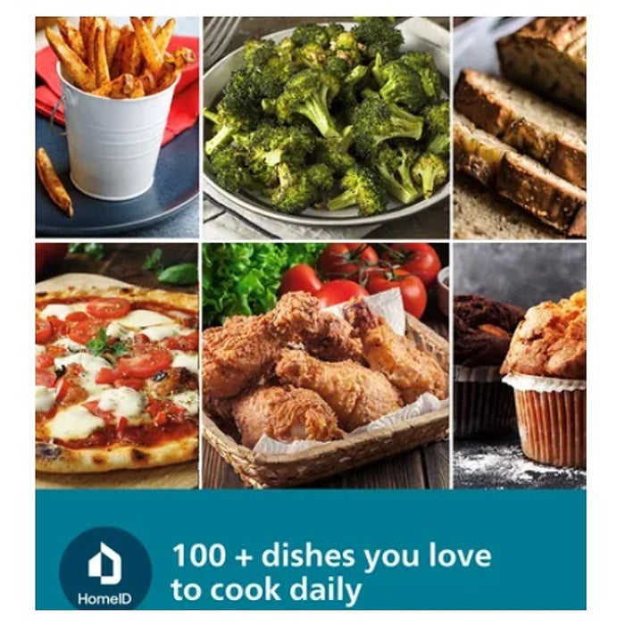 Philips Domestic 4 2L 1500 Watt Digital Air Fryer With Rapid Air Technology Na221 00
