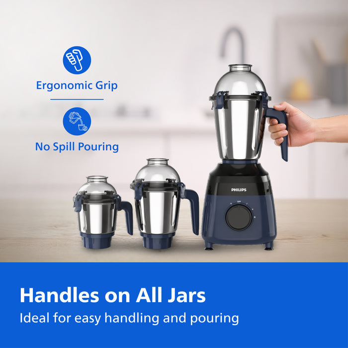 Philips 750W 3-Jar Mixer Grinder - HR7000/01