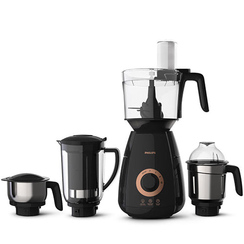 Philips 750 Watt Mixer Grinder With Food Processor Jar Hl7707 01