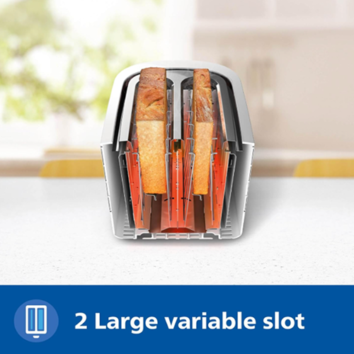 Philips Hd2512 00 800 W Pop Up Toaster With 8 Level Browning