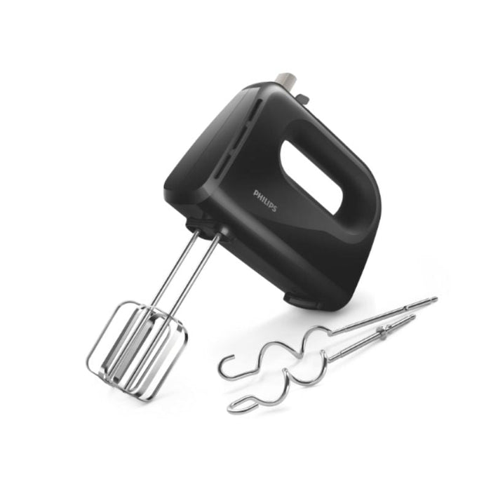 Philips Domestic Daily Hand Mixer 300W 5 Speed Black Hr3705 10