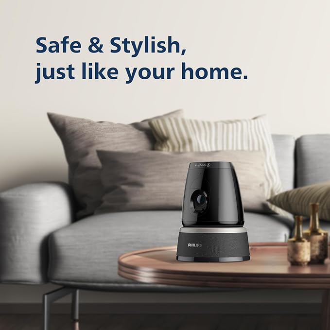 Philips HSP 5500 Home Safety Wi-Fi Camera with AI-EMP
