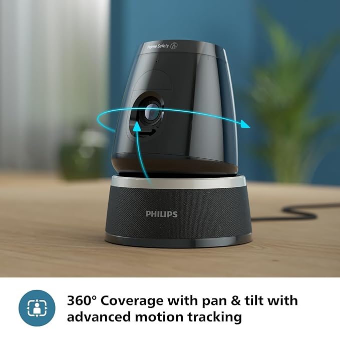 Philips HSP 5500 Home Safety Wi-Fi Camera with AI-EMP