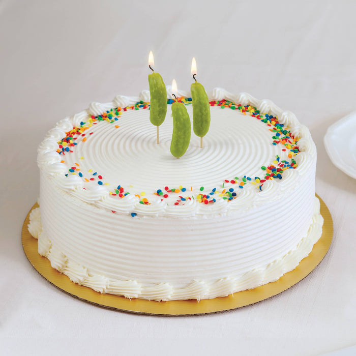 Pickle Party Candles, Set of 6