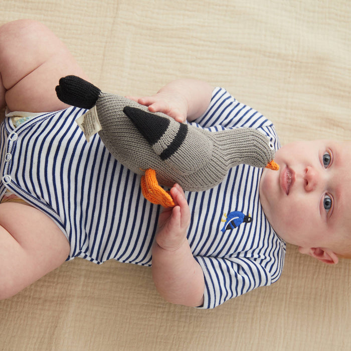 Pigeon Baby Rattle-Handmade