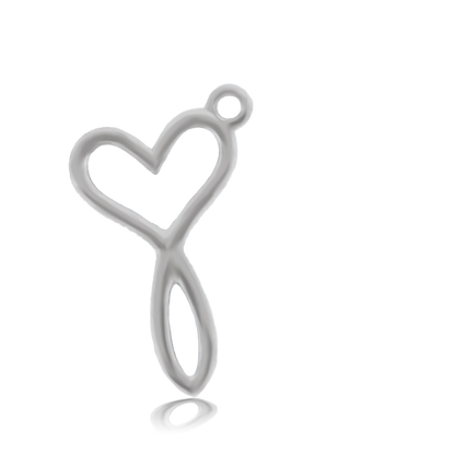 Pink Tourmaline Stone Bracelet with Infinity Heart Sterling Silver Charm