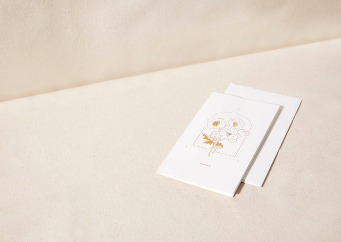 Poppies Pop-up Artisan Florals Card