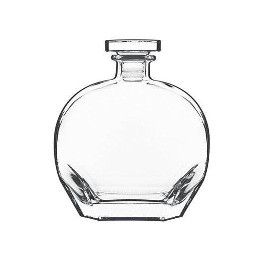 Italian Premium Decanter with Airtight Glass Stopper | 23.75oz | Puccini | 1 Piece - Luigi Bormioli USA