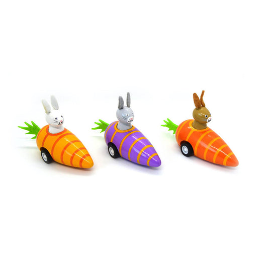 Pull Back Bunny in Carrot Refill