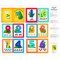 QT LIBRARY - DEXTER THE DINOSAUR NUMBERS BOOK PANEL