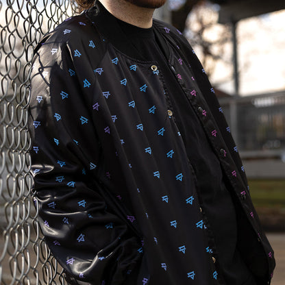 [ Rainbow Kitten Surprise ] Love Hate Music Box Tour Crew Jacket
