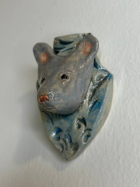 Rat on a Plaque