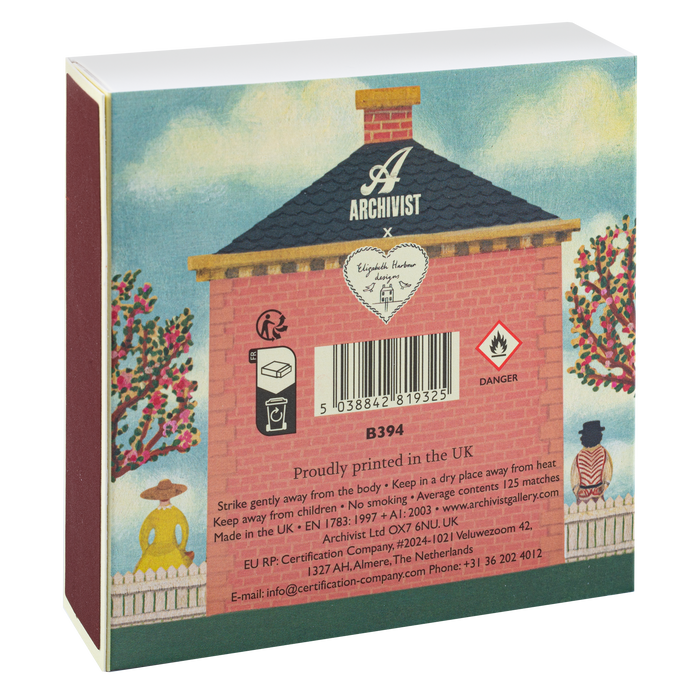 Red Brick | Square - Safety Matches