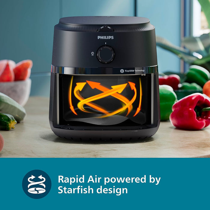 Refurbished Philips 4.2 Litre Airfryer with Rapid Air Technology - NA120/00