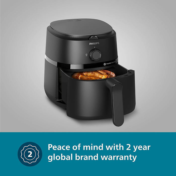 Refurbished Philips 4.2 Litre Airfryer with Rapid Air Technology - NA120/00