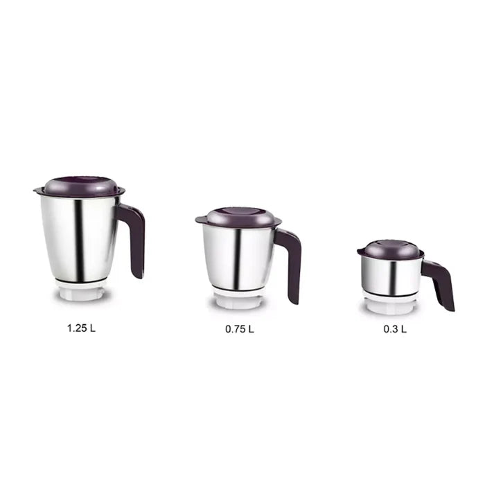 Refurbished Philips Domestic 500W Powerful And Efficient Mixer Grinder With 3 Jars Hl7505 00