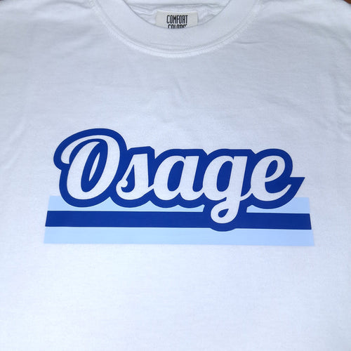 Retro Stripe Camp Tee- Osage