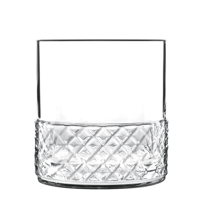 Italian Premium Whiskey Glasses | 12.75oz | Roma 1960 | Set of 4 - Luigi Bormioli USA