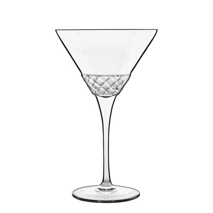 Italian Premium Martini Glasses | 7.5oz | Roma 1960 | Set of 4 - Luigi Bormioli USA